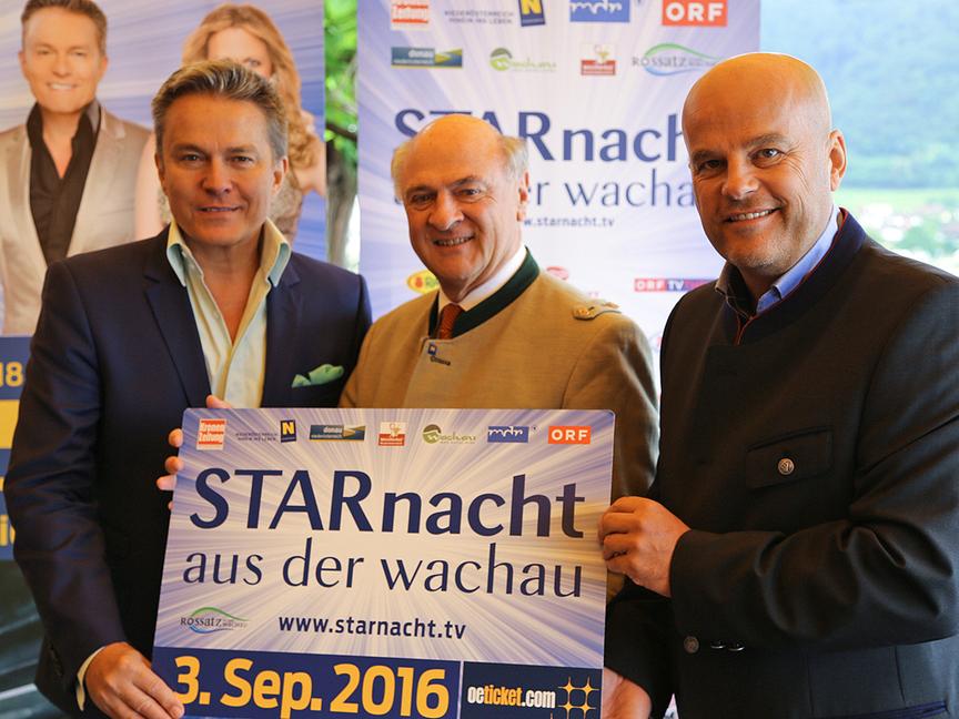 Starnacht aus der Wachau: Pressekonferenz zum TV-Musikevent 