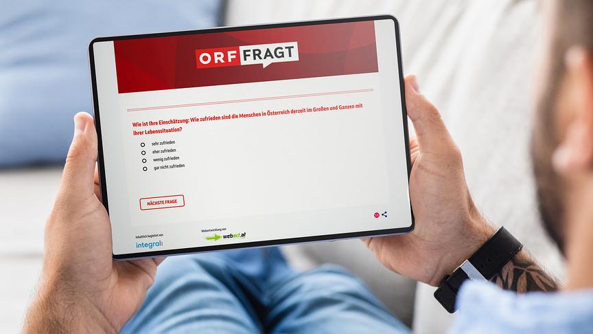 Start der großen Online-Umfrage „ORF fragt“ 2025