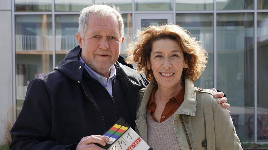 "Tatort - Kreisky ist tot": Harald Krassnitzer, Adele Neuhauser.