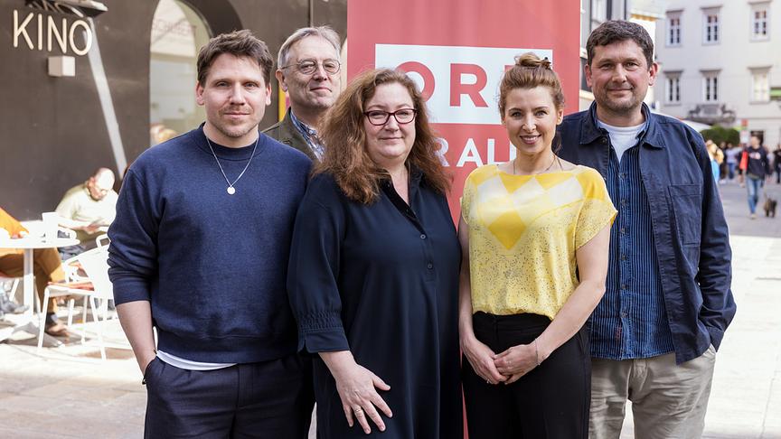 „Tiefwassertaucher unterm Dach“ als Diagonale-Premiere: Hanno Koffler, Klaus Lintschinger, Katharina Schenk, Martina Ebm, Rupert Henning