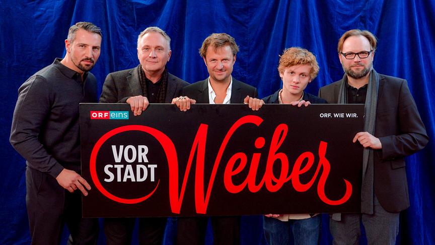 Vorstadtweiber (III): Murathan Muslu, Bernhard Schir, Philipp Hochmair, Johannes Nussbaum, Thomas Stipsits