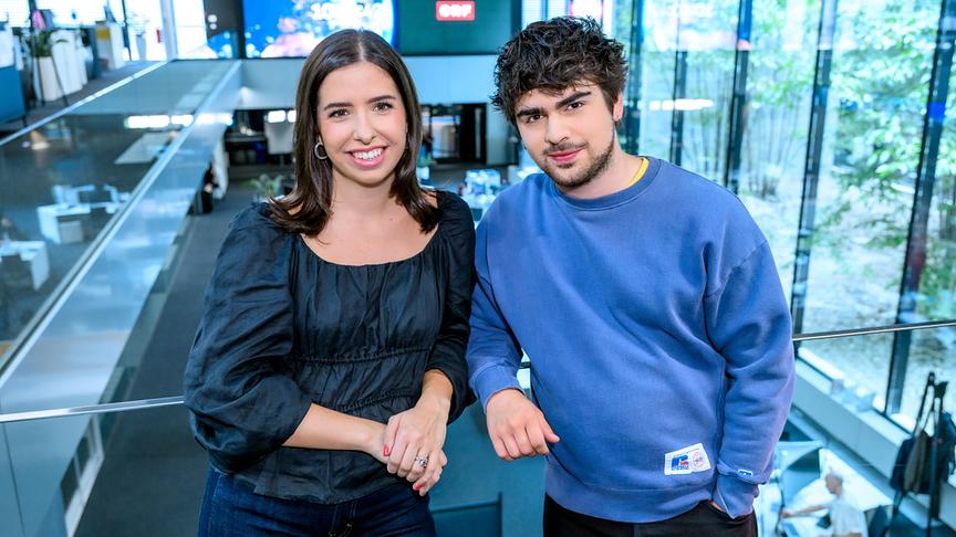 ZIB auf TikTok: Sophie Ströbitzer, Idan Hanin
