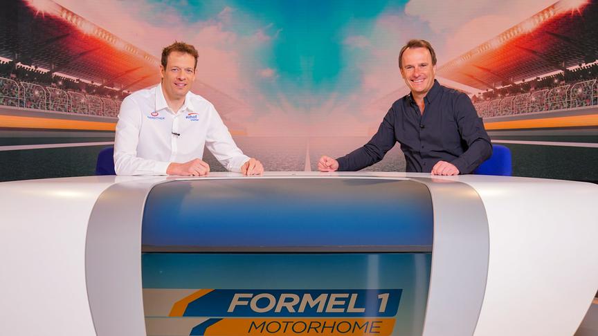 "Formel 1 Motorhome": Alexander Wurz und Ernst Hausleitner