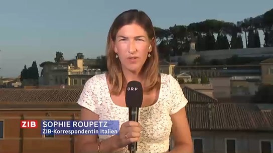 Sophie Roupetz in Rom